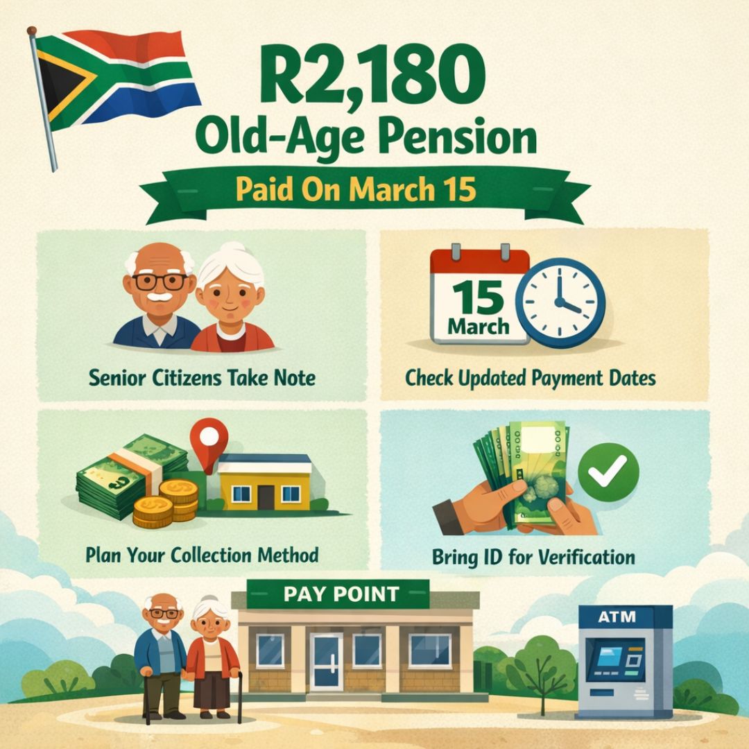 R2,180 Old-Age Pension Paid