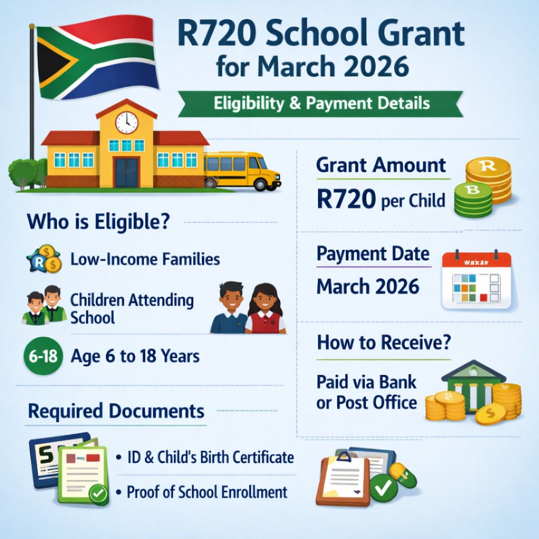 R720 School Grant for March 2026: