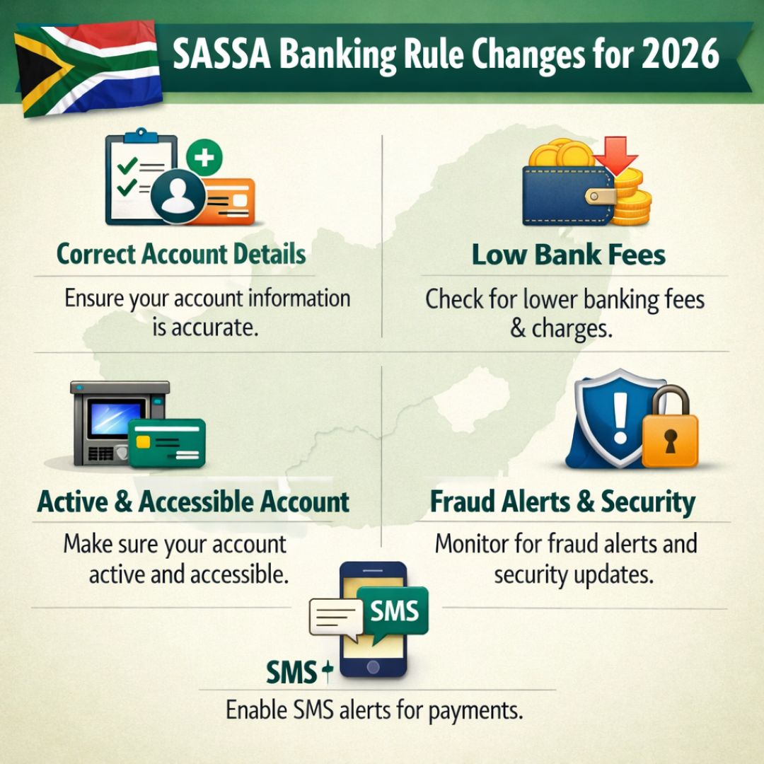 SASSA Banking Rule Changes for 2026