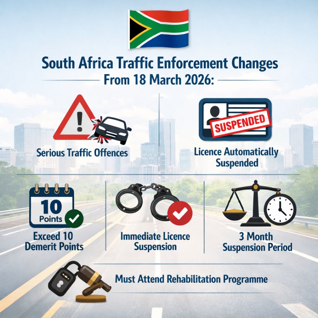 South Africa Traffic Enforcement Changes